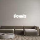 Custom Neon: Donuts - VINTAGE SIGN