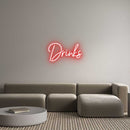 Custom Neon: Drinks - VINTAGE SIGN