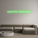 Custom Neon: ELEVATE YOUR ... - VINTAGE SIGN