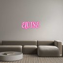 Custom Neon: ELOISE - VINTAGE SIGN