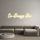 Custom Neon: Em - Dawg’s Den - VINTAGE SIGN