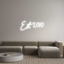 Custom Neon: Est. 2010 - VINTAGE SIGN