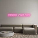 Custom Neon: Gaas house - VINTAGE SIGN