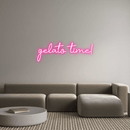 Custom Neon: gelato time! - VINTAGE SIGN