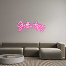Custom Neon: Gettin’ tipsy - VINTAGE SIGN