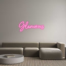 Custom Neon: Glamorous - VINTAGE SIGN