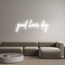 Custom Neon: good hair day - VINTAGE SIGN