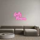 Custom Neon: Guilty Ple... - VINTAGE SIGN