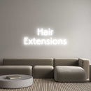 Custom Neon: Hair Extensi... - VINTAGE SIGN