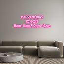 Custom Neon: HAPPY HOURS ... - VINTAGE SIGN
