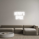 Custom Neon: Henry's Space - VINTAGE SIGN