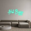 Custom Neon: Hub Buggy - VINTAGE SIGN