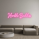 Custom Neon: Humble Baddies - VINTAGE SIGN