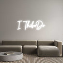 Custom Neon: I ThiboDo - VINTAGE SIGN