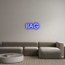 Custom Neon: IIAG - VINTAGE SIGN