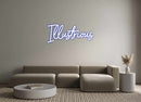 Custom Neon: Illustrious - VINTAGE SIGN