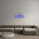 Custom Neon: in love - VINTAGE SIGN