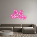 Custom Neon: It's A New Day - VINTAGE SIGN