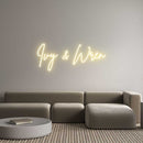 Custom Neon: Ivy & Wren - VINTAGE SIGN