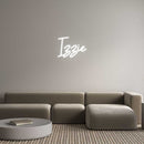 Custom Neon: Izzie - VINTAGE SIGN