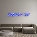 Custom Neon: Jerads fix it... - VINTAGE SIGN