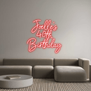 Custom Neon: Joelle’s 40... - VINTAGE SIGN