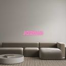 Custom Neon: Jordan - VINTAGE SIGN