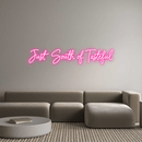 Custom Neon: Just South of... - VINTAGE SIGN