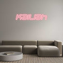 Custom Neon: Kailiah - VINTAGE SIGN