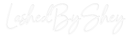 Custom Neon: LashedByShey - VINTAGE SIGN
