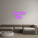 Custom Neon: Lavender haze - VINTAGE SIGN