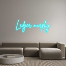 Custom Neon: Ledger murphy - VINTAGE SIGN