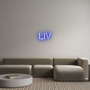 Custom Neon: LIV - VINTAGE SIGN