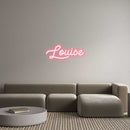Custom Neon: Louise - VINTAGE SIGN
