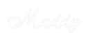 Custom Neon: Maddy - VINTAGE SIGN