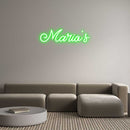 Custom Neon: Mario's - VINTAGE SIGN