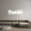 Custom Neon: Mashallah - VINTAGE SIGN