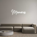 Custom Neon: Memories - VINTAGE SIGN