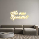Custom Neon: Mi vuoi Spo... - VINTAGE SIGN