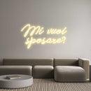 Custom Neon: Mi vuoi spo... - VINTAGE SIGN