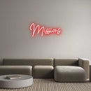 Custom Neon: Missions - VINTAGE SIGN
