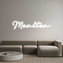 Custom Neon: Moulton - VINTAGE SIGN