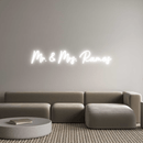 Custom Neon: Mr. & Mrs. Ra... - VINTAGE SIGN