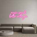 Custom Neon: music sounds ... - VINTAGE SIGN