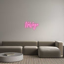 Custom Neon: Nailsbyce - VINTAGE SIGN