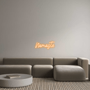 Custom Neon: Namaste - VINTAGE SIGN