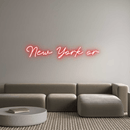 Custom Neon: New York or - VINTAGE SIGN