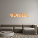 Custom Neon: NY SALS PIZZA - VINTAGE SIGN