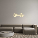 Custom Neon: Oskana Rose - VINTAGE SIGN