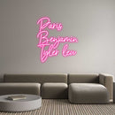 Custom Neon: Paris Benjam... - VINTAGE SIGN